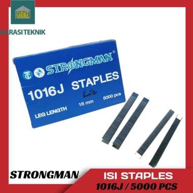 Isi Staples Strongman 1016J Tembakan Angin