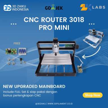 CNC Router 3018 Mini Mesin CNC PCB Milling 300*180*45 mm with Spindle