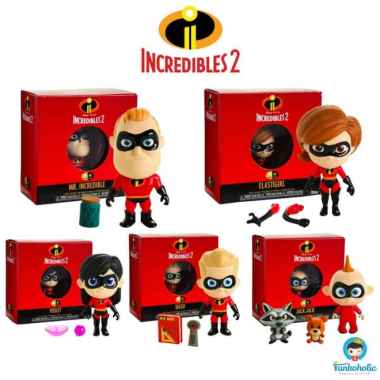 Funko Set Promotion 5 Star Disney - Incredibles 2 [5 items]
