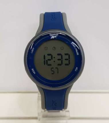 Reebok RV-ELG-G9 Jam Tangan Unisex Rubber Strap Original Watch Blue Gray