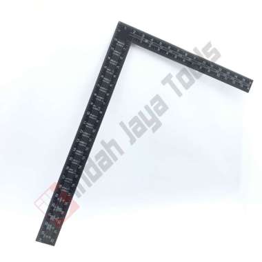 SIKU BAJA HITAM 40 X 60 CM - Pasekon Penggaris Siku Tukang