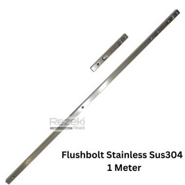 Flushbolt Dows 100cm - Grendel Tanam Stainless Sus304 - Grendel Pintu