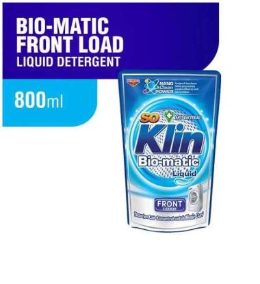 Promo Harga So Klin Biomatic Liquid Detergent Front Load 800 ml - Blibli