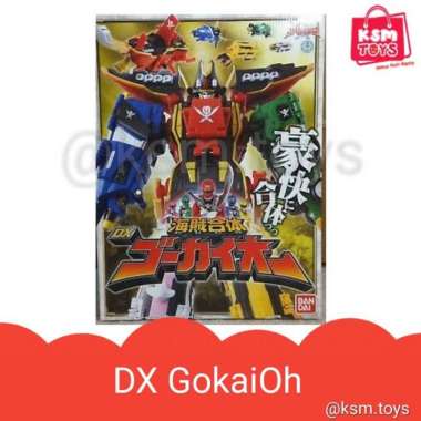 Mainan Robot Action Figurr Bandai Gokaioh DX Gokaio Power Ranger