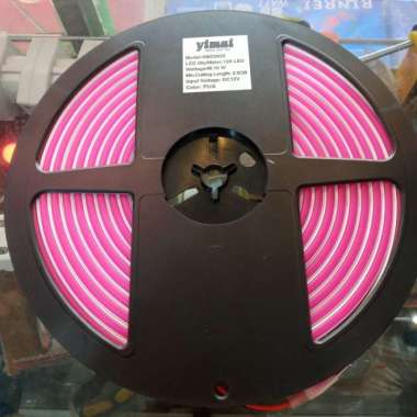 Yimai Lampu Led Neon Flex Dc 12V Warna Pink