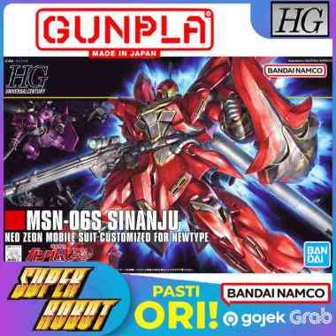 BANDAI HG MSN-06S Sinanju - HGUC