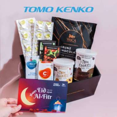 Hampers Lebaran Sehat Tomo Kenko X Woca | Paket Sehat Vitamin Coklat