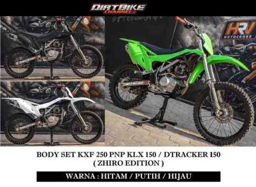 Body Set KX 250 450 PNP KLX BF Dtracker 150 Putih