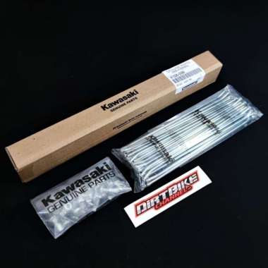 Jari Ruji KLX 150 Belakang Velg 18 Lubang 36 ORIGINAL KAWASAKI 18 / 21 Hitam