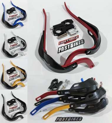 Handguard FASTBIKES Tulang CNC KLX DTRACKER CRF BEAT X RIDE FAST BIKES Biru