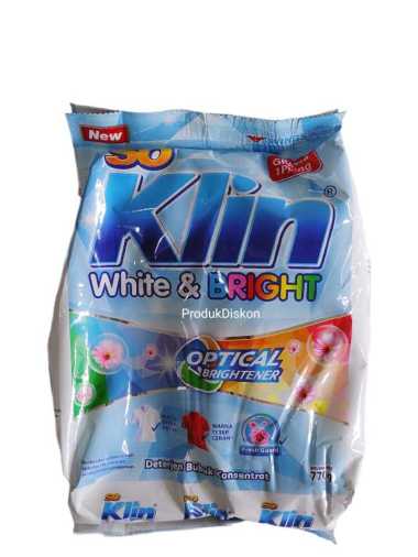 Promo Harga So Klin White & Bright Detergent 770 gr - Blibli