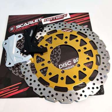 PIRINGAN CAKRAM SCARLET KLX LEBAR DISC BRAKE KLX Dtracker 150 320mm MSX