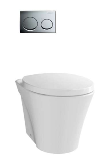 Kloset Wall Faced TOTO CW824NPJ Complete Set