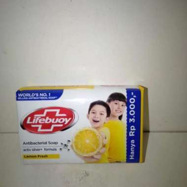 Promo Harga LIFEBUOY Bar Soap Lemon Fresh 85 gr - Blibli