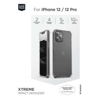 [new] CASESTUDI iPhone 12 / 12 Pro / 12 Pro Max Case XTREME Impact Defender 3M Anti Drop Premium Har