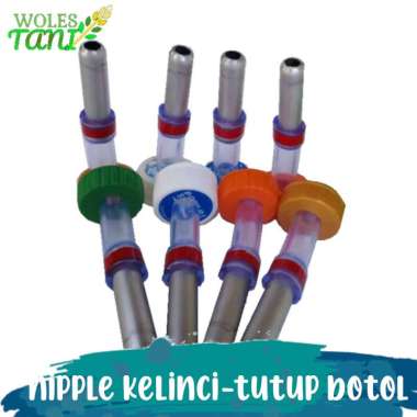Nipel Nepel Kelinci Tutup Botol 1 Pcs Putih