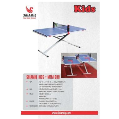 NEW Meja Tenis Meja MTM600 SHIAMIQ KID Meja + 2 Bet Shiamiq