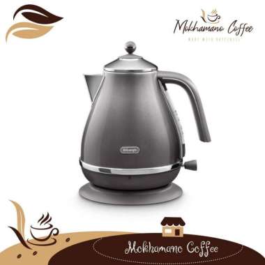 DELONGHI ICONA VINTAGE COFFEE ELECTRIC KETTLE TEKO LISTRIK KBOT2001 Grey