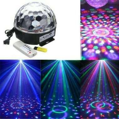 Lampu Disko Led / Lampu Disco Magic Ball / Lampu Disco Magic Crystal