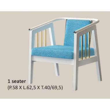 SIANTANO Sofa 311-7 + CT Kursi Tamu Sofa Meja Tamu Coffee Table Minimalis (khusus wilayah palembang)