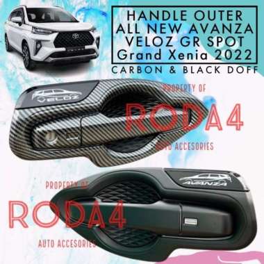 Cover Handle Outer All New Avanza VELOZ Xenia GR 2022 Doff Carbon Doff Avanza Handle+Out+Tank