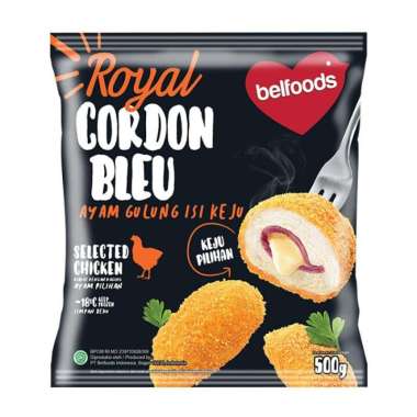 Promo Harga Belfoods Royal Nugget Cordon Bleu 500 gr - Blibli