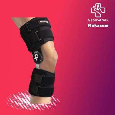 PAVIS 53 Deker Penyangga Lutut ACL-PCL MCL-LCL Instability Ukuran XL