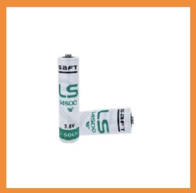 Battery Baterai Lithium Saft PLC LS14500 3.6V AA 2600mAh