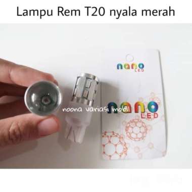 Nano Dop Lampu Rem Mobil for Honda Brio - Mobilio - Calya - Sigra - Civic Kedip T20 Red