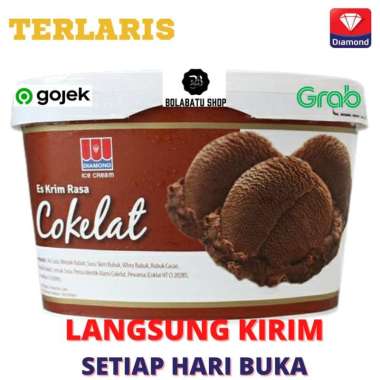 Es Krim Chocolate Cokelat Diamond 700 mL Enak Murah Langsung