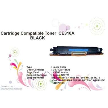 Cartridge Compatible HP Color LaserJet Pro 100 130A M177 CF350A PROMO sesuai