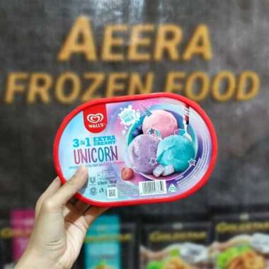 Promo Harga Walls Ice Cream Unicorn 3 In 1 700 ml - Blibli