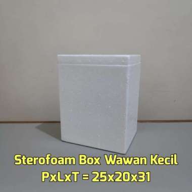 Box Styrofoam Kotak Gabus Wawan Kecil (2 kg) Jogja (Gojek)