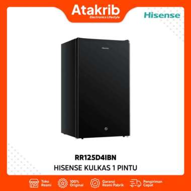 HISENSE KULKAS 1 PINTU RR125D4IBN - 91L