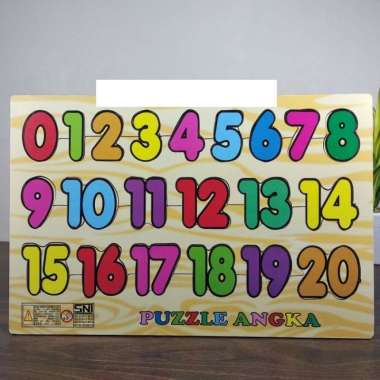 Jual Puzzle Kayu Huruf Dan Angka Terbaru Harga Murah Blibli Com