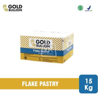 Gold Bullion Flake Pastry / Korsvet / Shortening Pastry (1 Dus 15 kg)