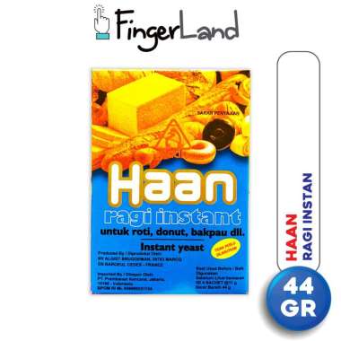 HAAN Instant Yeast Sachets 44 gram Ragi Instan