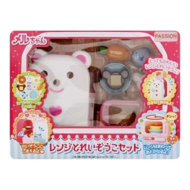 Mell Chan Mainan Anak Perempuan Mell Chan Refrigerator & Microwave