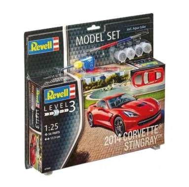 REVELL MODEL SET 2014 CORVETTE STINGRAY