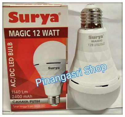 Lampu Emergency Surya Magic 9W 12W & 18W Watt LED MAGIC SURYA 9 12 18 Surya magic 12W