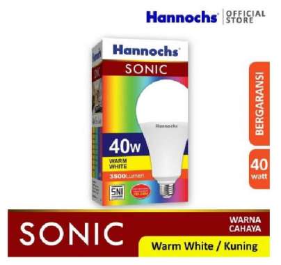 Lampu Led Sonic Hannochs 50w 50 W Watt LED Bulb Hannoch sonic 50watt SONIC 40W KNING