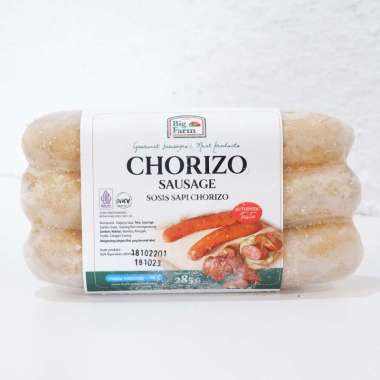 285G Big Farm Chorizo Sausage 3 pcs