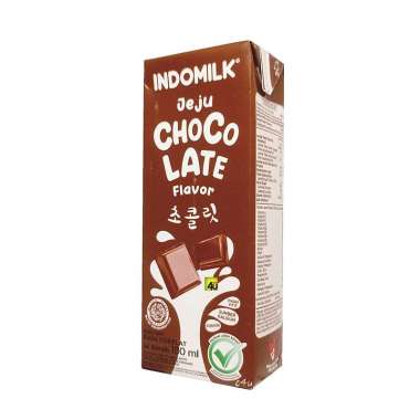Promo Harga Indomilk Korean Series Jeju Chocolate 180 ml - Blibli