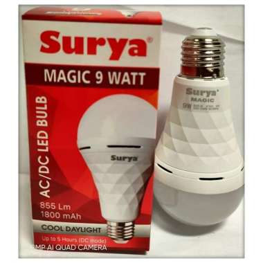 Led Surya Magic 9 12 18 Surya Emergency 9W 12W 18W Led Emergency Murah Magic Surya 9 12 18 W Watt Su