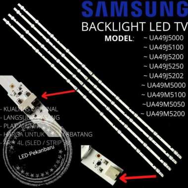 BACKLIGHT LED TV SAMSUNG 49J UA49J5000 UA49J5100 UA49J5200 UA49J5250