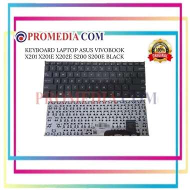 KEYBOARD LAPTOP ASUS VIVOBOOK X201 X201E X202E S200 BLACK