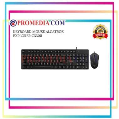 KEYBOARD MOUSE ALCATROZ EXPLORER C3300