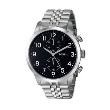 Fossil Jam Tangan Pria FS4875 - Fossil FS4875 Stainlies Stell - Jam Tangan Pria Fossil Original silv