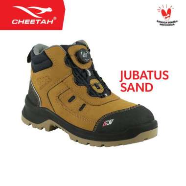 Sepatu Safety Cheetah ADV Jubatus Sand 10