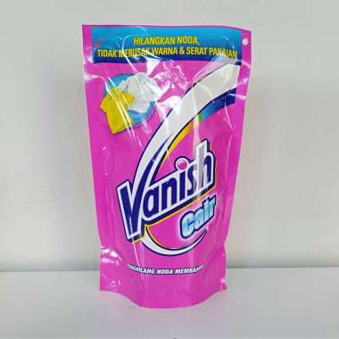 Penghilang Noda Vanish Cair Refill 425 ml Pink